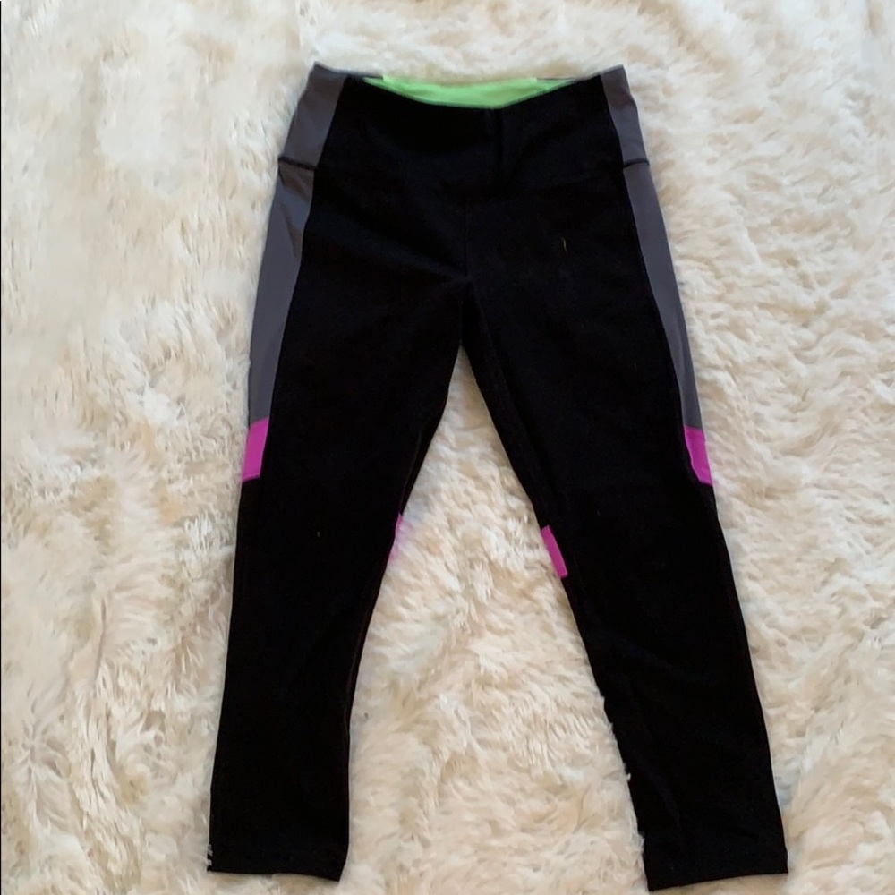 High rise cropped leggings